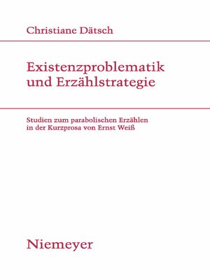cover image of Existenzproblematik und Erzählstrategie
